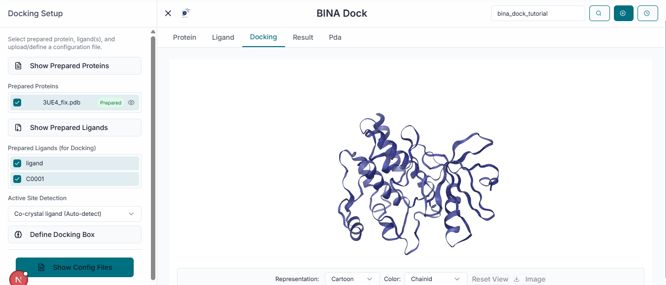 Ligand preparation complete