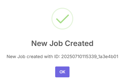 Upload file and sample link
